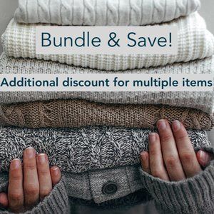 Bundle 2 or More and Save 10% +!